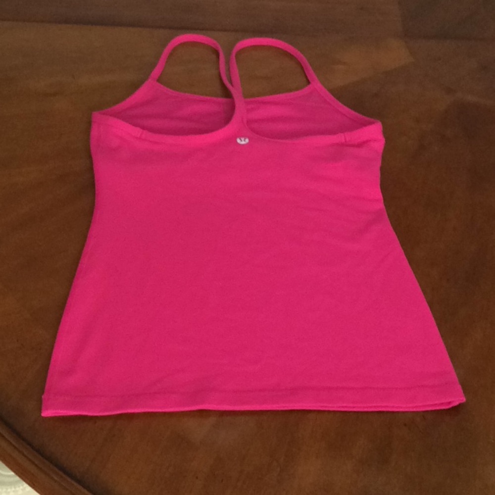 lulu lemon pink tank top!